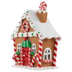 Northlight 5.25" LED Lighted Gingerbread Candy House Christmas Decoration -Northlight Holiday Outlet Store GUEST 007a0949 407f 4d75 b7e7 8e561a273acd