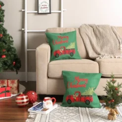 2pk 18"x18" Christmas Truck Embroidered Square Throw Pillow Covers - Design Imports 8 2pk 18"x18" Christmas Truck Embroidered Square Throw Pillow Covers - Design Imports -Northlight Holiday Outlet Store GUEST 00af601b 8215 45a0 987a 17d90e5f1f24