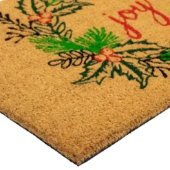 Northlight Natural Coir "Joy" Wreath Christmas Doormat 18" X 30" 8 Northlight Natural Coir "Joy" Wreath Christmas Doormat 18" X 30" -Northlight Holiday Outlet Store GUEST 0394123a b0f5 407d 8790 1497ab2e97f0