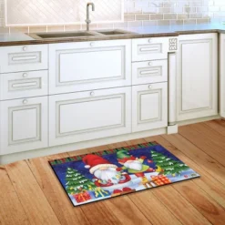 Christmas Gnomes Doormat Holiday Humor Elf Presents 30" X 18" Briarwood Lane -Northlight Holiday Outlet Store GUEST 049c8ef5 6657 4481 8bb6 4805c9e23257