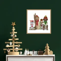 16" X 16" Christmas Dogs Winter Sports Fans By Fab Funky Framed Canvas Wall Art - Amanti Art 7 16" X 16" Christmas Dogs Winter Sports Fans By Fab Funky Framed Canvas Wall Art - Amanti Art -Northlight Holiday Outlet Store GUEST 05b2b5dc d0a1 474d 9177 12ac6689f0cb