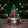Northlight 6.25" Musical Nutcracker And Ballerina Christmas Decoration