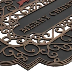 Northlight Black And Copper Reindeer "Merry Christmas" Doormat 18" X 30" -Northlight Holiday Outlet Store GUEST 0aeef447 9e4f 4e15 bc5a 0020abe49db1