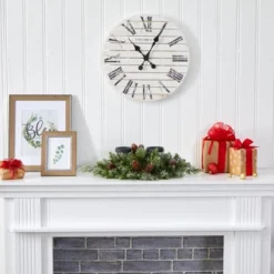 Nearly Natural 24-in Flocked Artificial Christmas Double Candelabrum With 35 Multicolored Lights And Pine Cones -Northlight Holiday Outlet Store GUEST 11c3b9b9 a2cc 4685 a773 8943d817895f