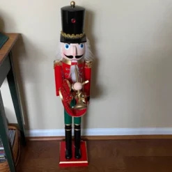 Northlight 36" Red And Green Christmas Nutcracker Soldier With Horn 9 Northlight 36" Red And Green Christmas Nutcracker Soldier With Horn -Northlight Holiday Outlet Store GUEST 1293009e ccc4 40da 9f65 e0c7c7f99401