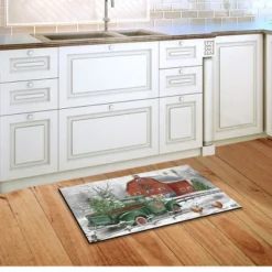 Christmas On The Farm Doormat 30" X 18" Indoor Outdoor Briarwood Lane -Northlight Holiday Outlet Store GUEST 168810cc eccb 4dec b62e 210ff2690684