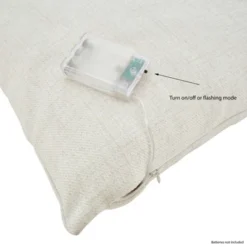 Saro Lifestyle Christmas Tree Throw Pillow With LED Lights -Northlight Holiday Outlet Store GUEST 17a5d4fa e906 4e86 8951 7e8995e2d4e1