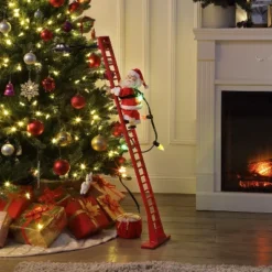 Mr. Christmas Super Climbing Santa Animated Musical Christmas Decoration -Northlight Holiday Outlet Store GUEST 2871e33c ec67 421f 940f ece62a666d26