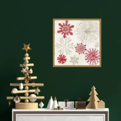 16" X 16" Merry Christmas Sparkles Snowflakes By PI Studio Framed Canvas Wall Art - Amanti Art 7 16" X 16" Merry Christmas Sparkles Snowflakes By PI Studio Framed Canvas Wall Art - Amanti Art -Northlight Holiday Outlet Store GUEST 290c7cc7 df11 4c60 b631 19e2caab7392