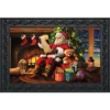 Briarwood Lane Naughty Or Nice Christmas Doormat Santa Claus Indoor Outdoor 30" X 18"