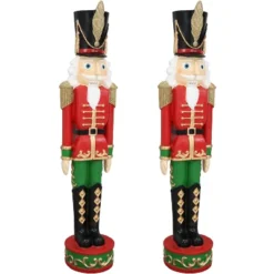 Sunnydaze Decor Sunnydaze Indoor/Outdoor Porch Or Living Room Polyresin Kristoff The Nutcracker Solider Christmas Holiday Decoration - 37" -Northlight Holiday Outlet Store GUEST 3a696ea0 f77a 4853 a3bf 3cebdca393f5