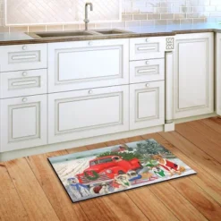 Briarwood Lane Holiday Dogs Christmas Doormat Pickup Truck Humor Indoor Outdoor 30" X 18" -Northlight Holiday Outlet Store GUEST 4065e636 12f8 4d4a bb66 9114821aee7e