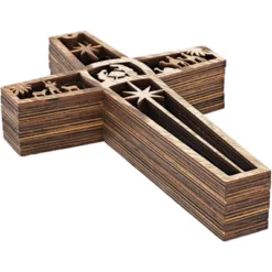 Bright Creations 6 Pack Nativity Scene Wood Cross For Wall Hanging Home Décor, Christmas Religious Gifts, 10.4x6.7x0.3 In 9 Bright Creations 6 Pack Nativity Scene Wood Cross For Wall Hanging Home Décor, Christmas Religious Gifts, 10.4x6.7x0.3 In -Northlight Holiday Outlet Store GUEST 413bbc0e b2dc 48d3 930b 8e3ef5c09f93