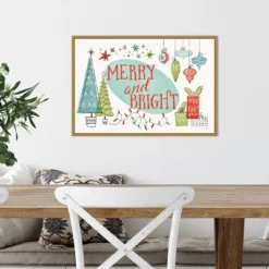 23" X 16" Merry And Bright Christmas Tree By Janelle Penner Framed Canvas Wall Art - Amanti Art 7 23" X 16" Merry And Bright Christmas Tree By Janelle Penner Framed Canvas Wall Art - Amanti Art -Northlight Holiday Outlet Store GUEST 422db06a 714c 46cf b85b 30e207c3378d