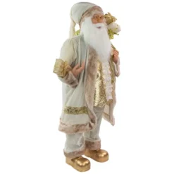 Northlight 36" Winter White And Ivory Santa Claus With Gift Bag Christmas Figure -Northlight Holiday Outlet Store GUEST 425904bf f719 4dca 9021 902687383595