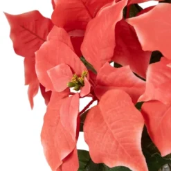 Northlight 14.5" Dark Pink Artificial Christmas Poinsettia With Gold Wrapped Base -Northlight Holiday Outlet Store GUEST 48c7e66f a2dc 41fd 908b 37486e0997fd