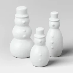 12pc Battery Operated Lit Metal House With Bottle Brush Trees And Snowmen Christmas Village Set - Wondershop™ Black -Northlight Holiday Outlet Store GUEST 496c44a8 39d2 43fe 98a3 867428eef034