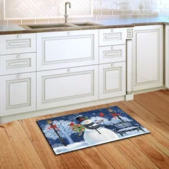 Briarwood Lane Snowman Holiday Cheer Christmas Doormat Lampost Wreath Indoor Outdoor 30" X 18" 5 Briarwood Lane Snowman Holiday Cheer Christmas Doormat Lampost Wreath Indoor Outdoor 30" X 18" -Northlight Holiday Outlet Store GUEST 5321366f 4323 4bdd abd6 6c0164d4620b