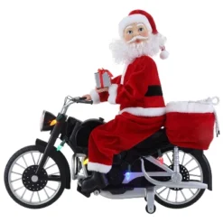 Mr. Christmas Animated LED Motorcycling Santa Musical Christmas Decoration -Northlight Holiday Outlet Store GUEST 5373fbc1 387b 4c03 bd48 6299dc39d03e