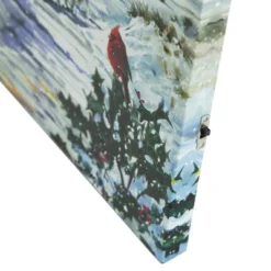 Northlight LED Lighted Fiber Optic Snowy Christmas Village Canvas Wall Art 11.75" X 15.75" -Northlight Holiday Outlet Store GUEST 5f93c011 2c2e 4120 ad8f 24b7a1ef7c6a