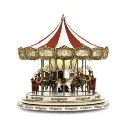 Mr. Christmas Santa And Reindeers Regal Carousel Animated Musical Christmas Decoration - 16" -Northlight Holiday Outlet Store GUEST 633fb2f4 b594 40db 9138 045e4ad9abfd