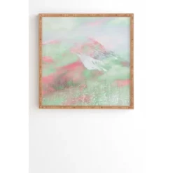 Caleb Troy Banff Painted Christmas Bamboo Framed Wall Art - Deny Designs -Northlight Holiday Outlet Store GUEST 68aad92d 0228 404f b234 5803d10b406f