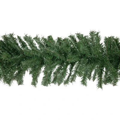 Northlight 9' X 12" Unlit Canadian Pine 2-Tone Artificial Christmas Garland 4 Northlight 9' X 12" Unlit Canadian Pine 2-Tone Artificial Christmas Garland - Image 4
