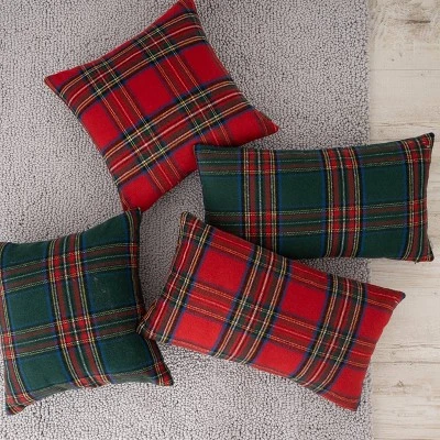 Christmas Plaid Throw Pillow - Evergrace 5 Christmas Plaid Throw Pillow - Evergrace - Image 5