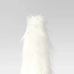 18" Faux Fur Christmas Tree Sculpture - Wondershop™ White -Northlight Holiday Outlet Store GUEST 748319a8 ca42 43c0 92fb e6aa4f02e81e