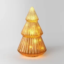 10.25" Battery Operated Lit Glass Christmas Tree Figurine - Wondershop™ -Northlight Holiday Outlet Store GUEST 7753ae56 3bb5 4c2d 8b9c db0fd14fd26e