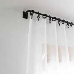 Ninola Design Christmas Trees Simply Modern Single Panel Sheer Window Curtain - Deny Designs -Northlight Holiday Outlet Store GUEST 82e773e7 c29c 449e aac7 7d38e37007d6 1