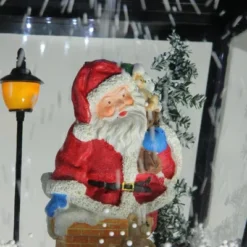 Northlight 74" Lighted Musical Snowing Santa And Snowman Double Christmas Street Lamp -Northlight Holiday Outlet Store GUEST 840b1b54 c812 4c99 b8d4 24cdbd293679