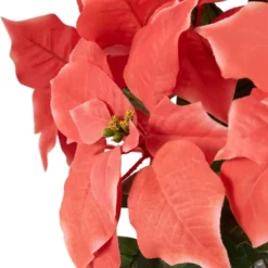 Northlight 28" Dark Pink Artificial Christmas Poinsettia With Gold Wrapped Base -Northlight Holiday Outlet Store GUEST 8888e533 a0c1 492e bc01 befece789537