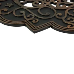 Northlight Black And Copper Reindeer "Merry Christmas" Doormat 18" X 30" -Northlight Holiday Outlet Store GUEST 8ceaa05f 0177 4e4a 9749 2889fc52ab94