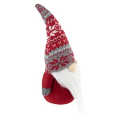Northlight 12" Red And Gray Standing Gnome With Nordic Hat Christmas Decoration -Northlight Holiday Outlet Store GUEST 91562653 2de7 455e a15d c07fb0a3b0bd