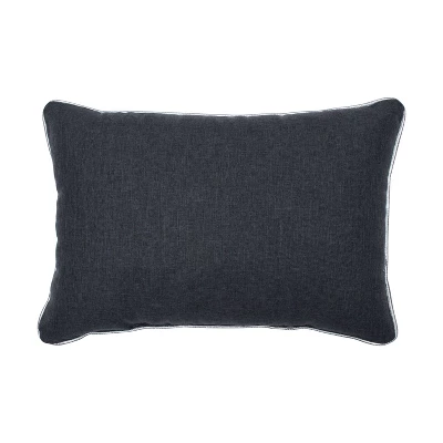 11.5"x18.5" Indoor Christmas Forest Scene Rectangular Throw Pillow - Pillow Perfect 1 11.5"x18.5" Indoor Christmas Forest Scene Rectangular Throw Pillow - Pillow Perfect