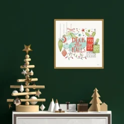 16" X 16" Deck The Halls Christmas Holly By Janelle Penner Framed Canvas Wall Art - Amanti Art 7 16" X 16" Deck The Halls Christmas Holly By Janelle Penner Framed Canvas Wall Art - Amanti Art -Northlight Holiday Outlet Store GUEST 9f004cb9 de8f 4aca a17c 83bab37b8094