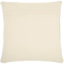 20"x20" Oversize Christmas Tree Loops Square Throw Pillow Ivory/Gray - Mina Victory -Northlight Holiday Outlet Store GUEST a2d26398 d3fa 43b1 918e 9194fb2396ea