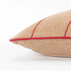 14"x26" Oversized Christmas Ornaments Polyester Filled Throw Pillow Light Brown - Rizzy Home -Northlight Holiday Outlet Store GUEST a47cd0c6 d431 4ff6 b5aa 7bf72d6223ce