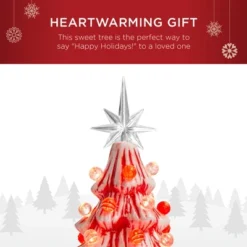 Best Choice Products 15in Pre-lit Ceramic Christmas Tree W/ Cord, Hand-Painted Decoration -Northlight Holiday Outlet Store GUEST a730f482 7480 4d0f 8f05 94aff640d2ef