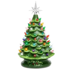 Best Choice Products 15in Pre-lit Ceramic Christmas Tree W/ Cord, Hand-Painted Decoration -Northlight Holiday Outlet Store GUEST affcbd71 283b 4d83 86cb f9d50b97cbf2