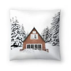 Snowy Cabin At Christmas By Tanya Shumkina Throw Pillow - Americanflat 9 Snowy Cabin At Christmas By Tanya Shumkina Throw Pillow - Americanflat -Northlight Holiday Outlet Store GUEST b322f943 44cb 4cca ab53 70e9c7712603