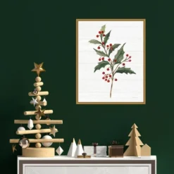 16" X 20" Christmas Moments IV Holly By Silvia Vassileva Framed Canvas Wall Art - Amanti Art 7 16" X 20" Christmas Moments IV Holly By Silvia Vassileva Framed Canvas Wall Art - Amanti Art -Northlight Holiday Outlet Store GUEST b46968f8 f943 4244 a5c2 ef4638c0a3b9