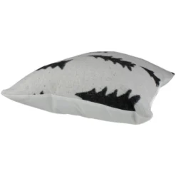 Northlight 18" White And Black Forest Trees Knit Christmas Throw Pillow -Northlight Holiday Outlet Store GUEST bd1f884a d2b8 4bd2 a18d 4d5e9af72083