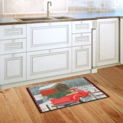 Briarwood Lane Festive Covered Bridge Christmas Doormat Red Pickup Truck Indoor Outdoor 30" X 18" 5 Briarwood Lane Festive Covered Bridge Christmas Doormat Red Pickup Truck Indoor Outdoor 30" X 18" -Northlight Holiday Outlet Store GUEST c06c2216 e40b 45c7 ad1e ad4850086b4f