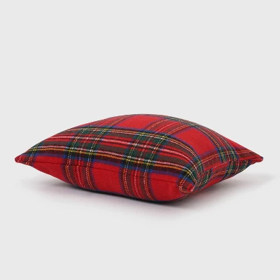 Christmas Plaid Throw Pillow - Evergrace 2 Christmas Plaid Throw Pillow - Evergrace - Image 2