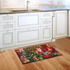 Briarwood Lane The Magic Of Christmas Doormat Santa Claus Tree In -Northlight Holiday Outlet Store GUEST c69da809 743a 46c9 90d1 0b3917ca15f6