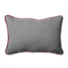 11.5"x18.5" White Christmas Lumbar Throw Pillow - Pillow Perfect