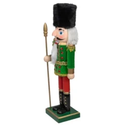Northlight 14" Green And Red Christmas Nutcracker Soldier With Spear -Northlight Holiday Outlet Store GUEST d92ab666 030f 4466 b5cb 7bd1411f0474