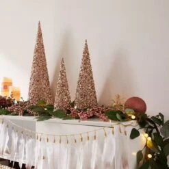 Noma Pre-Lit 9 Foot Artificial Eucalyptus Christmas Garland Holiday Decor With Battery Operated Warm White LED Lights For Banisters & Doorways, Green -Northlight Holiday Outlet Store GUEST d9aa6f93 921f 4e1b a367 54c7c417463d